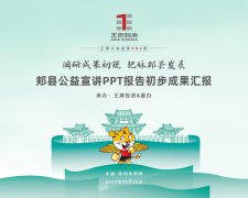 【302期】调研成果初现·把脉郏县发展——郏县公益宣讲PPT报告初步成果汇报